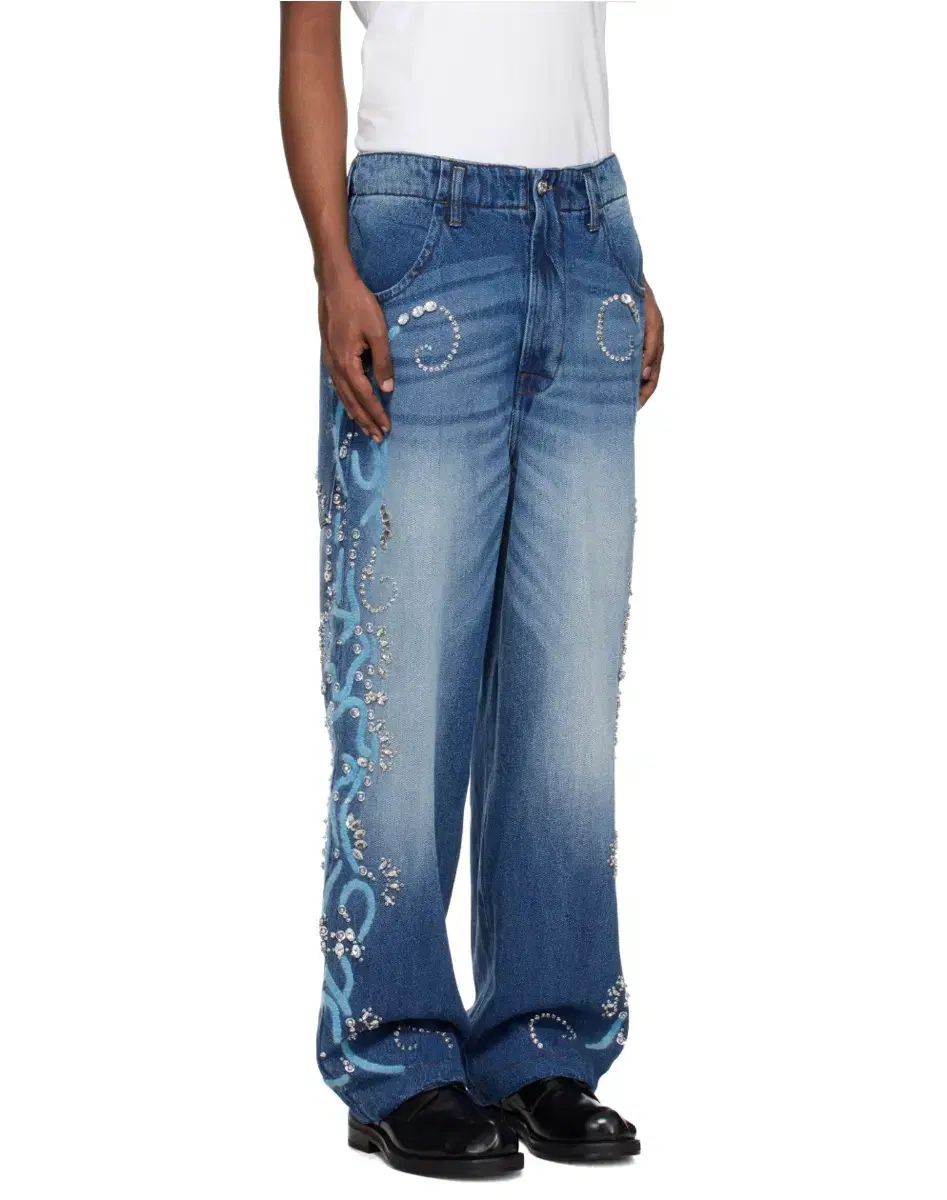 ブルーマーブル BAGGY PANTS 30 サイズ