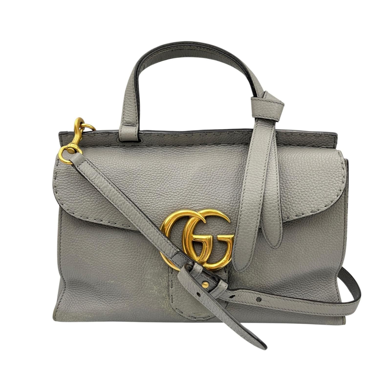 グッチ GUCCI ハンドバッグ GGマーモント 2way ショルダーバッグ