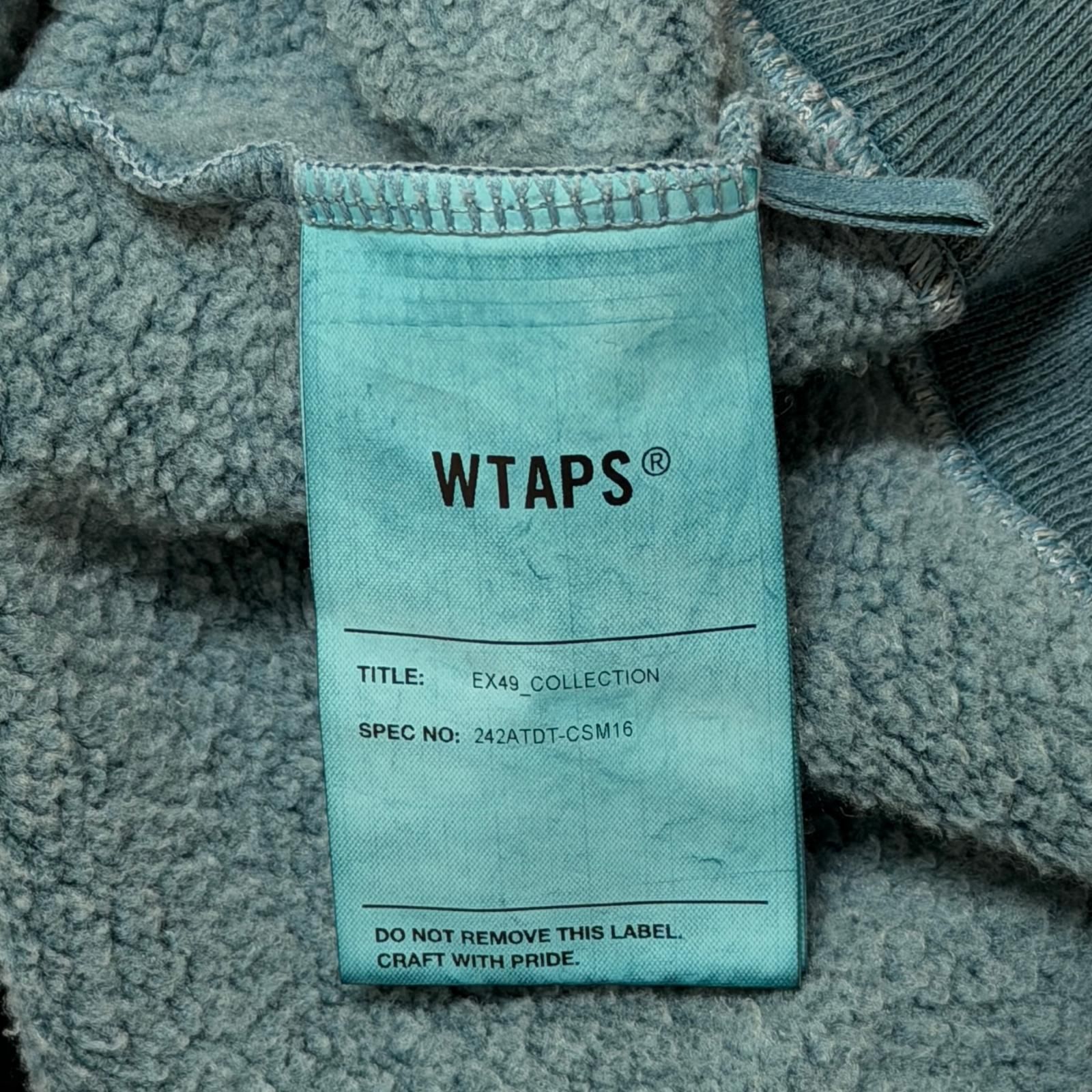 参考上代27500円 WTAPS 24AW SIGN 01 / SWEATER / CTPL 刺繍ロゴ 