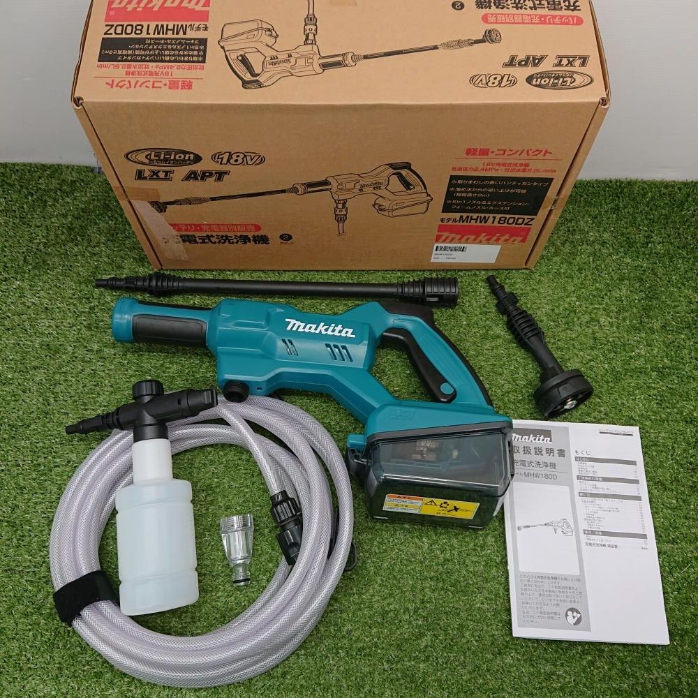 【美品中古】 マキタ MHW180DZ 充電式洗浄機 18V 本体+標準付属品(欠品あり)[6375]