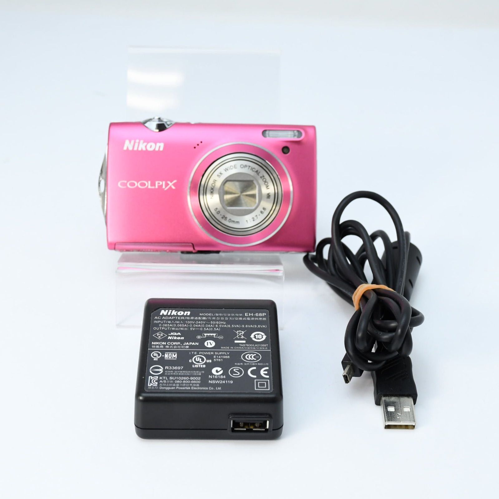 Nikon COOLPIX S5100 ピンク 12.2MP - メルカリ