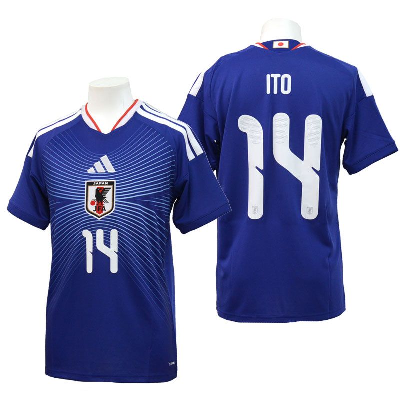 アディダス サッカー日本代表 2026 ホーム レプリカ ユニフォーム 背