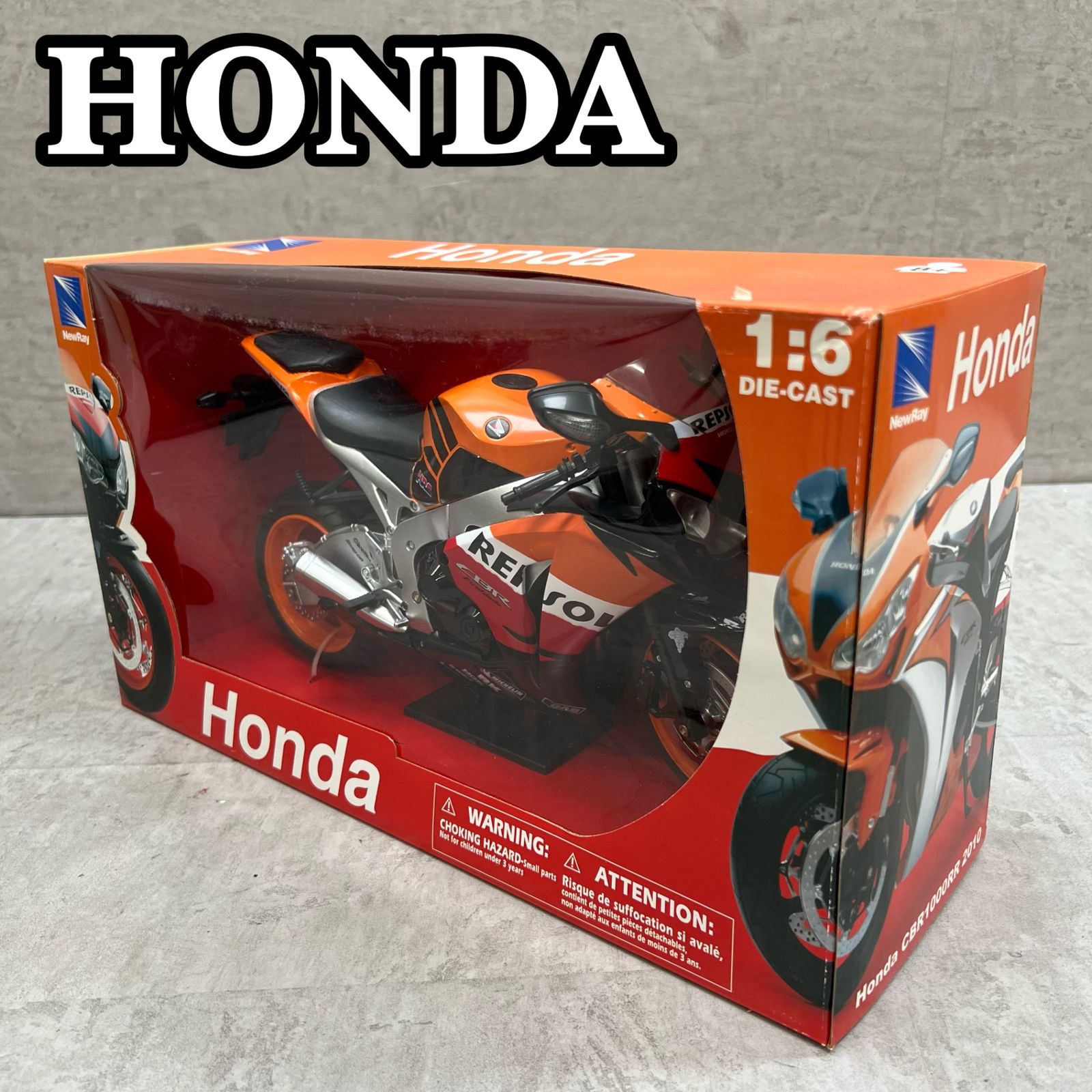 ニューレイ 1:6スケール HONDA CBR1000RR 2010 ホンダCBR REPSOL