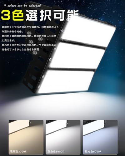【驚異の明るさ30000lm！】LED投光器 屋外用 明るい 150W 水銀灯1500W相当 30000LM 投光器 屋外 防水 LED作業灯 ワークライト ライト コンセント IP65 豪雨対応 投光機 高天井照明 室外 アウトドア照明 看 aaed467c