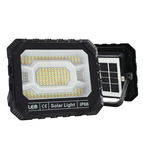 【HIKARI】充電式LED投光器 200W相当 高輝度16800LM 16800mAh ソーラー＆USB充電 マグネット付き 5モード IP66防水 フック＆スタンド付 作業灯 アウトドア 防災用 2個「A-BSD-PTGS-LEDx2」t 34720840