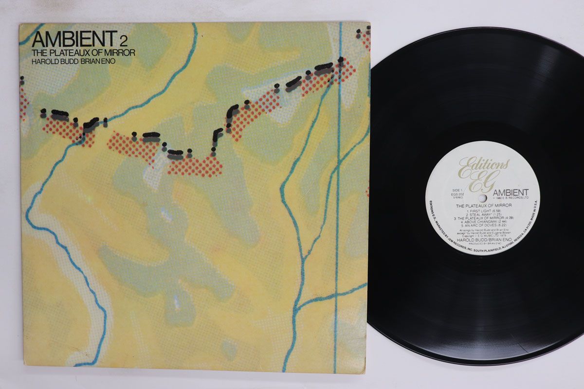 LP Harold Budd, Brian Eno Ambient 2 EGS202 EDITIONS EG US /00260
