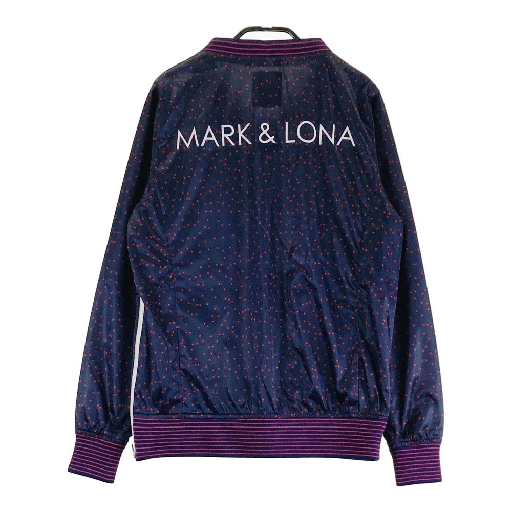 MARK & LONA ネイビー 星柄ジャケット ゴルフ MARK & LONA ネイビー 星柄ジャケット