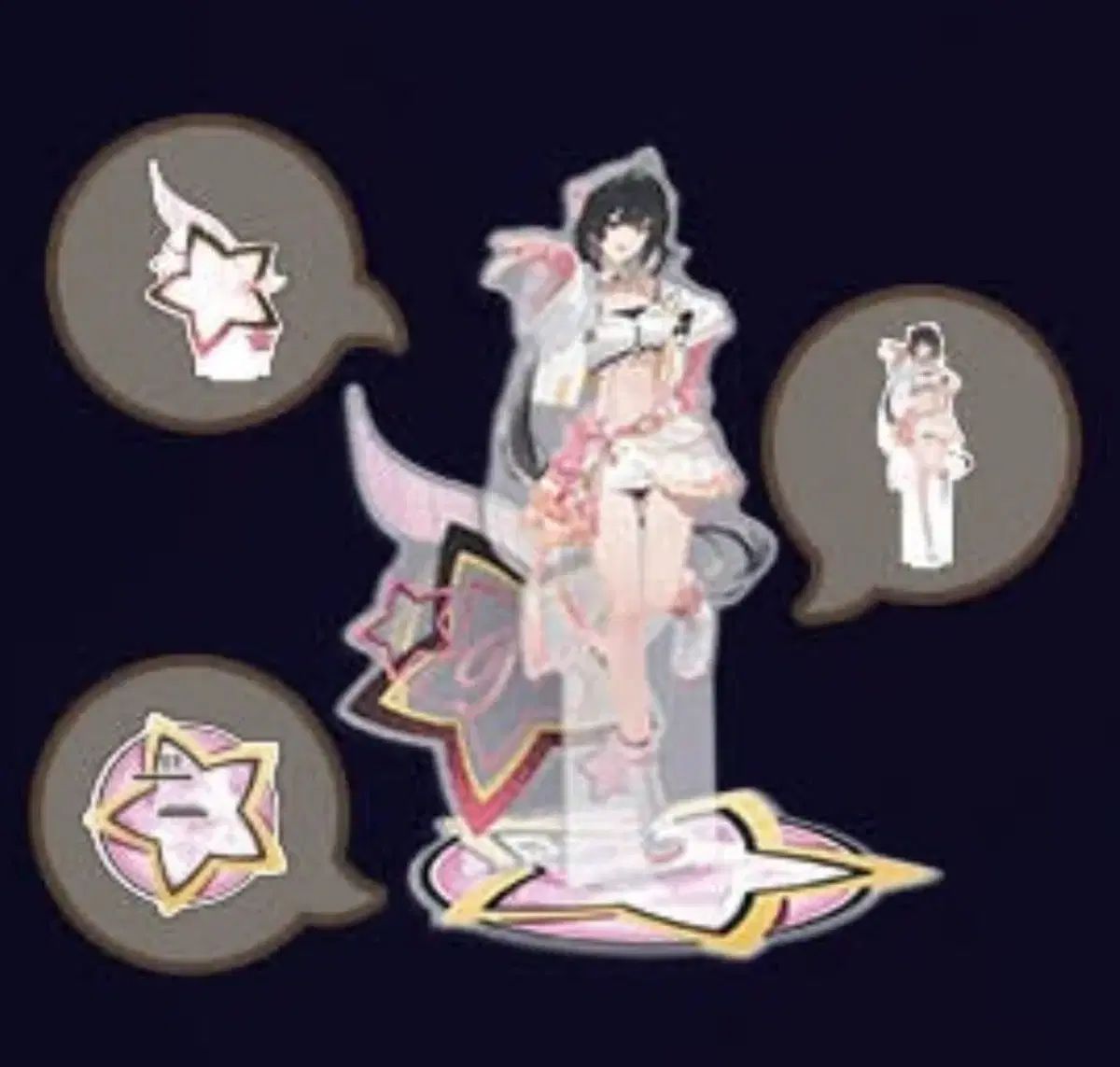 明朝 띵조 Festival 2周年 放浪者 アクリルスタンド