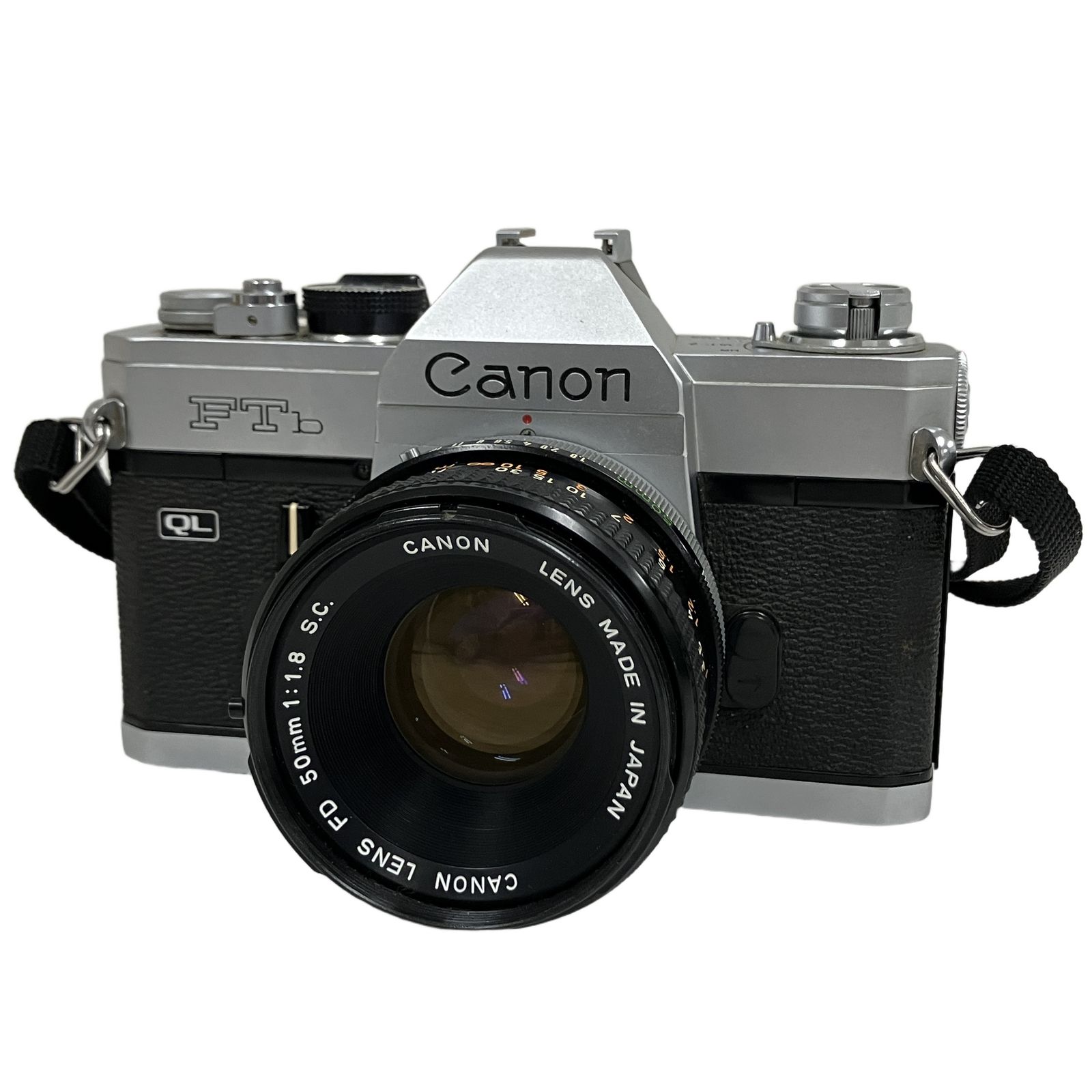 Canon キャノン FTb QL ボディ フィルム一眼レフ Canon FD 50mm F1.8 レンズセット ジャンク O11284450