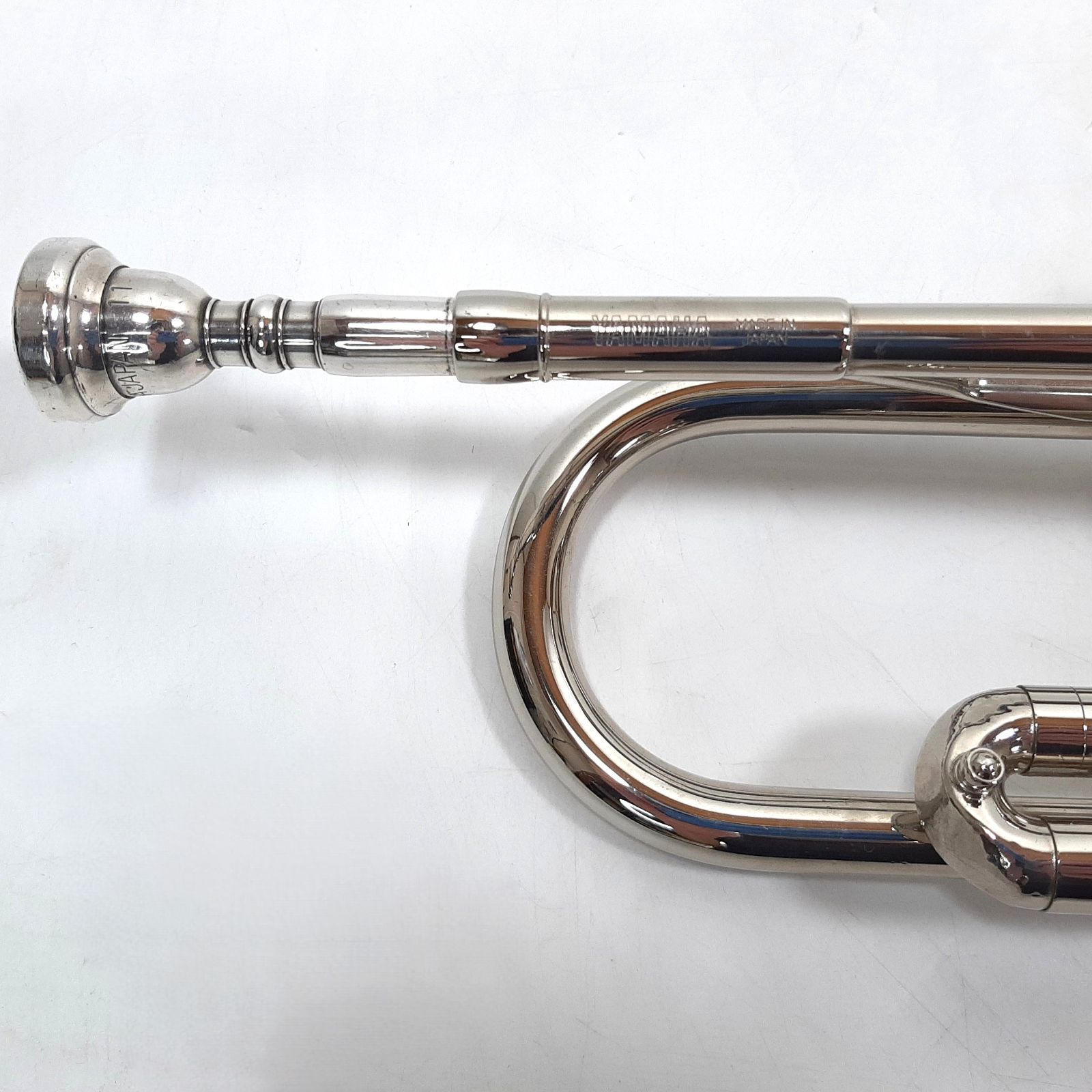 YAMAHA（ヤマハ）YTR-1320 B♭トランペット ニッケルメッキ 現状品 音