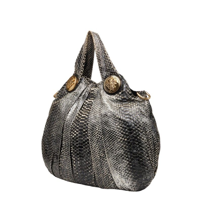 グッチ ヒステリア ハンドバッグ ワンショルダーバッグ 2WAY 197016 ブラック パイソン レディース GUCCI【1-0267643】 グッチ ヒステリア ハンドバッグ ワンショルダーバッグ 2WAY 197016 ブラック パイソン レディース GUCCI【1-0267643】