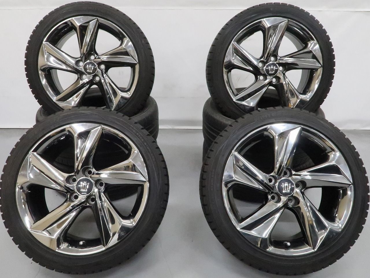 4本 トヨタ クラウン RS 220系 純正 18インチ 8J+45 5H PCD114.3