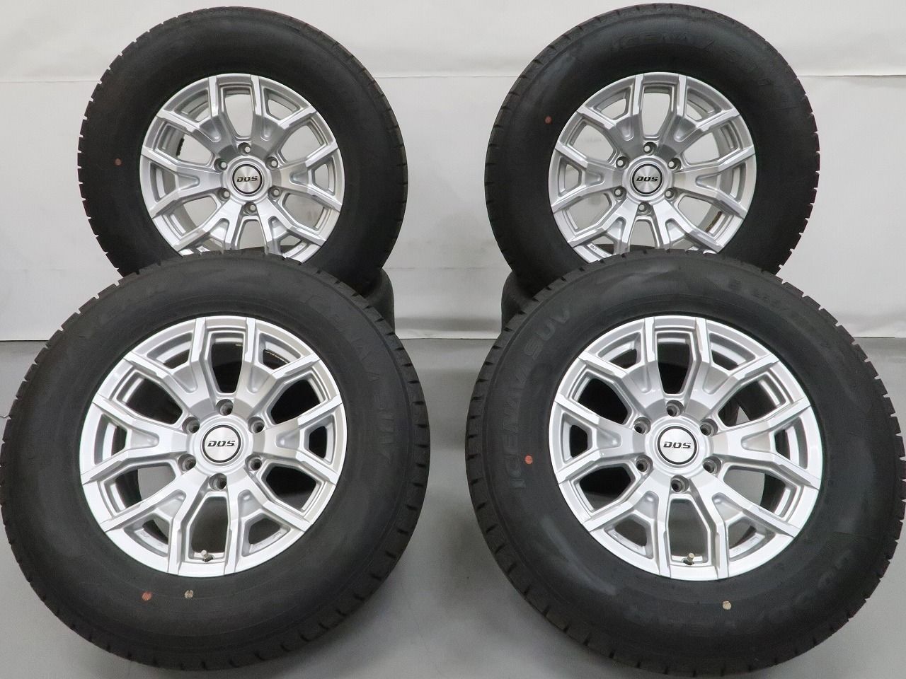 プラド ハイラックス サーフ 等 4本 DOS 17インチ ホイール 8J +20 6H 