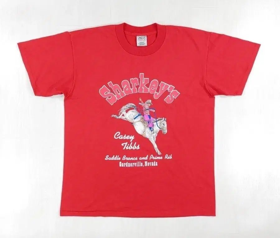 90年代 チュール キッズ カウボーイ ロデオ Tシャツ L