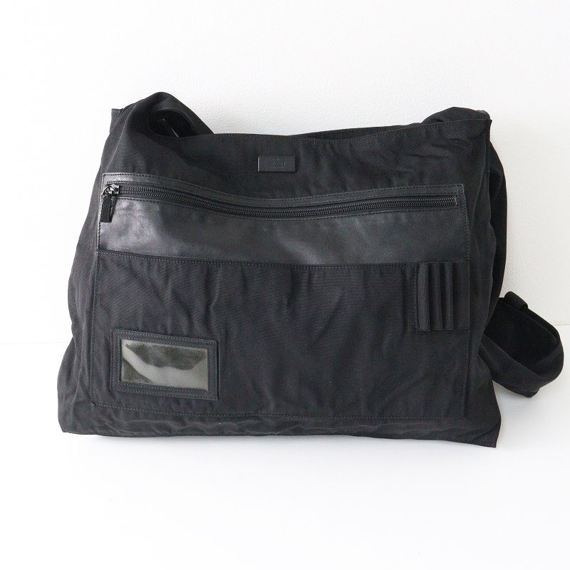 90s-00s Archive GUCCI by TOM FORD Leather combi Shoulder Bag