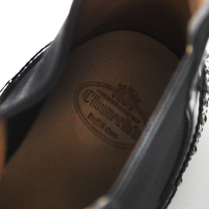 チャーチ Church's KETSBY MET スタッズ サイドゴア ショートブーツ 37