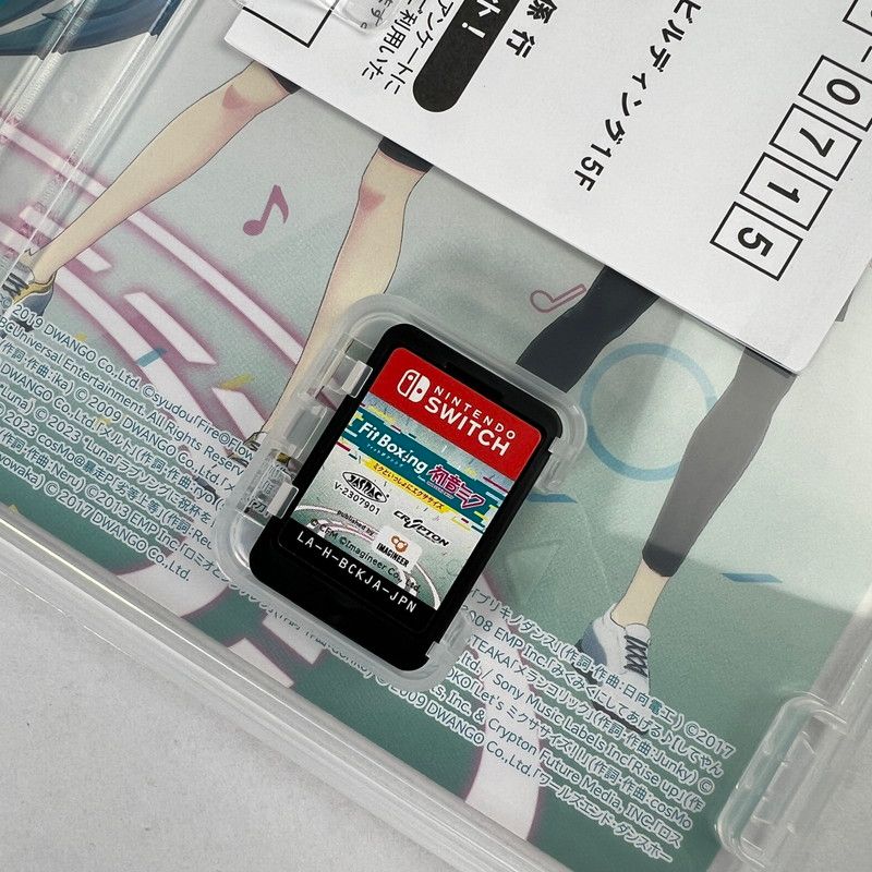 中古品】 Fit Boxing feat. 初音ミク ミクといっしょにエクササイズ