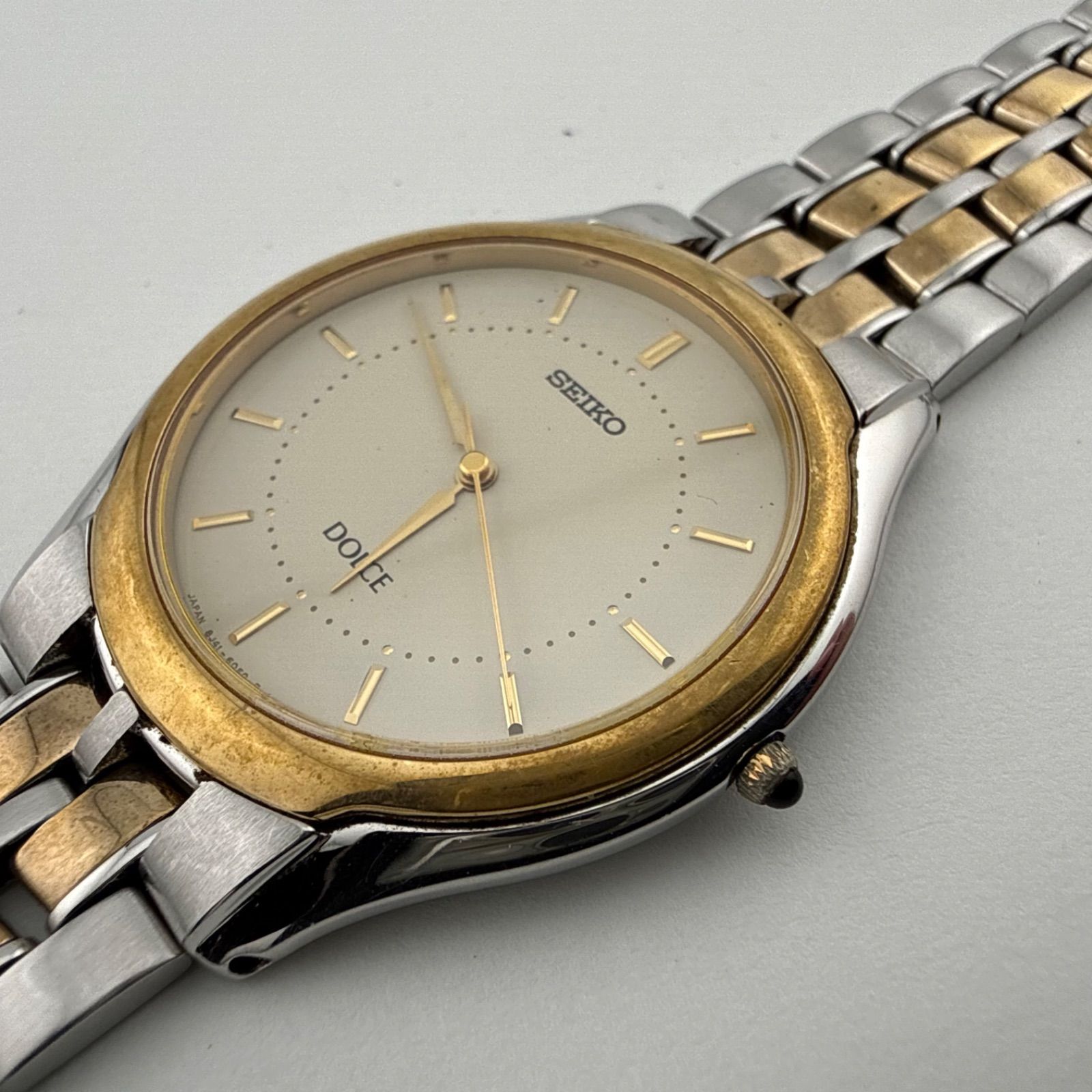 SEIKO 8J41-6030 セイコー DOLCE ドルチェ メンズ 腕時計 クォーツ