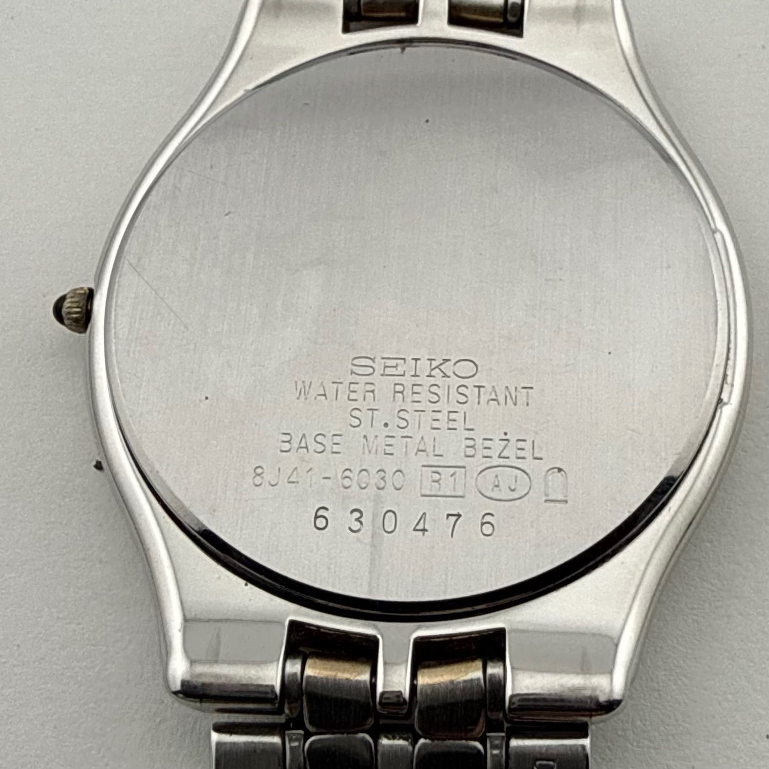 SEIKO 8J41-6030 セイコー DOLCE ドルチェ メンズ 腕時計 クォーツ 