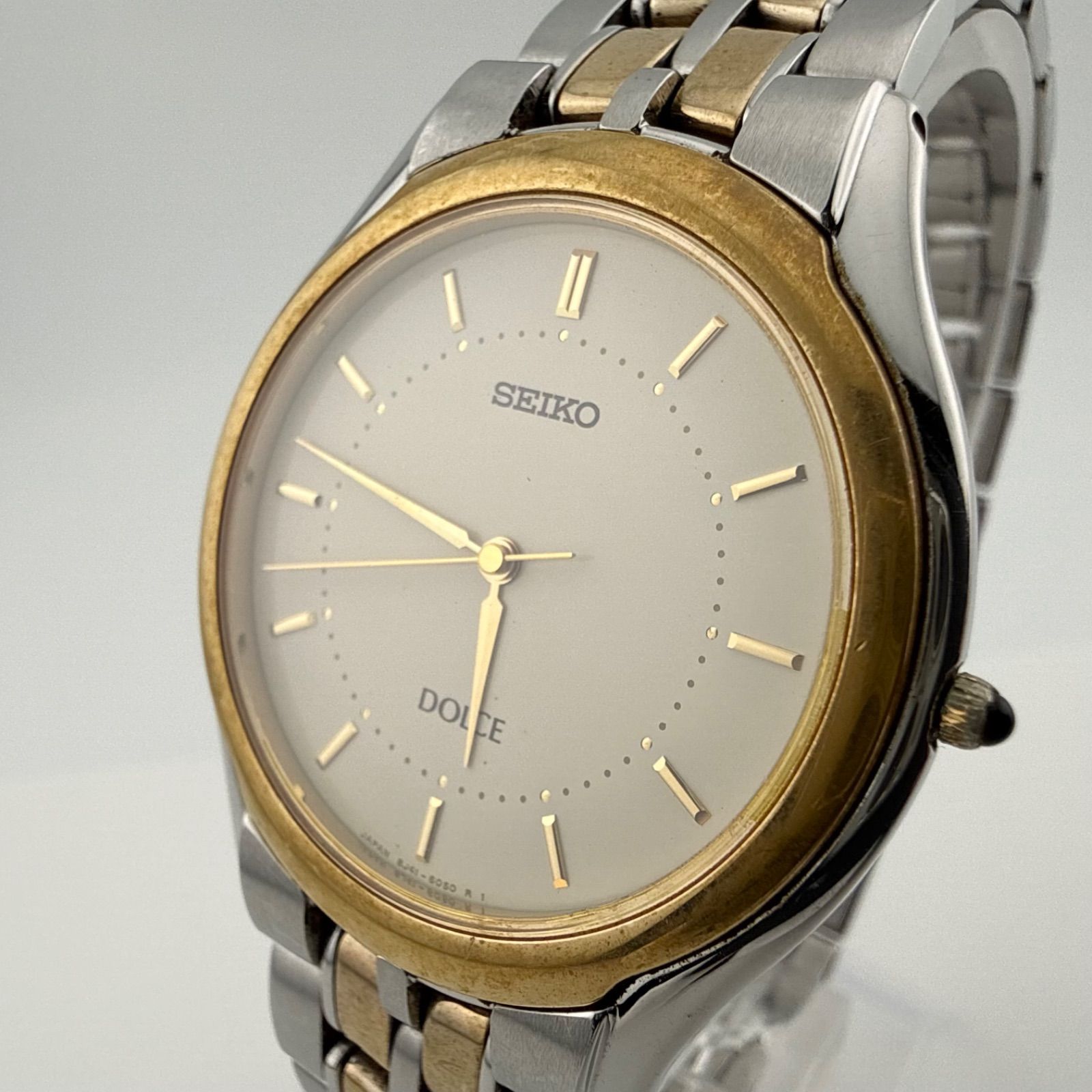 SEIKO 8J41-6030 セイコー DOLCE ドルチェ メンズ 腕時計 クォーツ