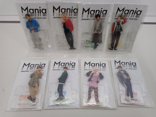 Snow Man アクリルスタンド LIVE TOUR 2021 Mania 8点セット - メルカリ