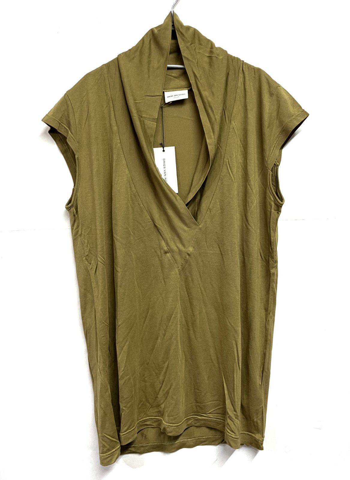 00s ヴィンテージ DRIES VAN NOTEN|ドリスヴァンノッテン W.K. T-SHIRT Tシャツ ノースリーブカットソー KWY アーカイブ デッドストック