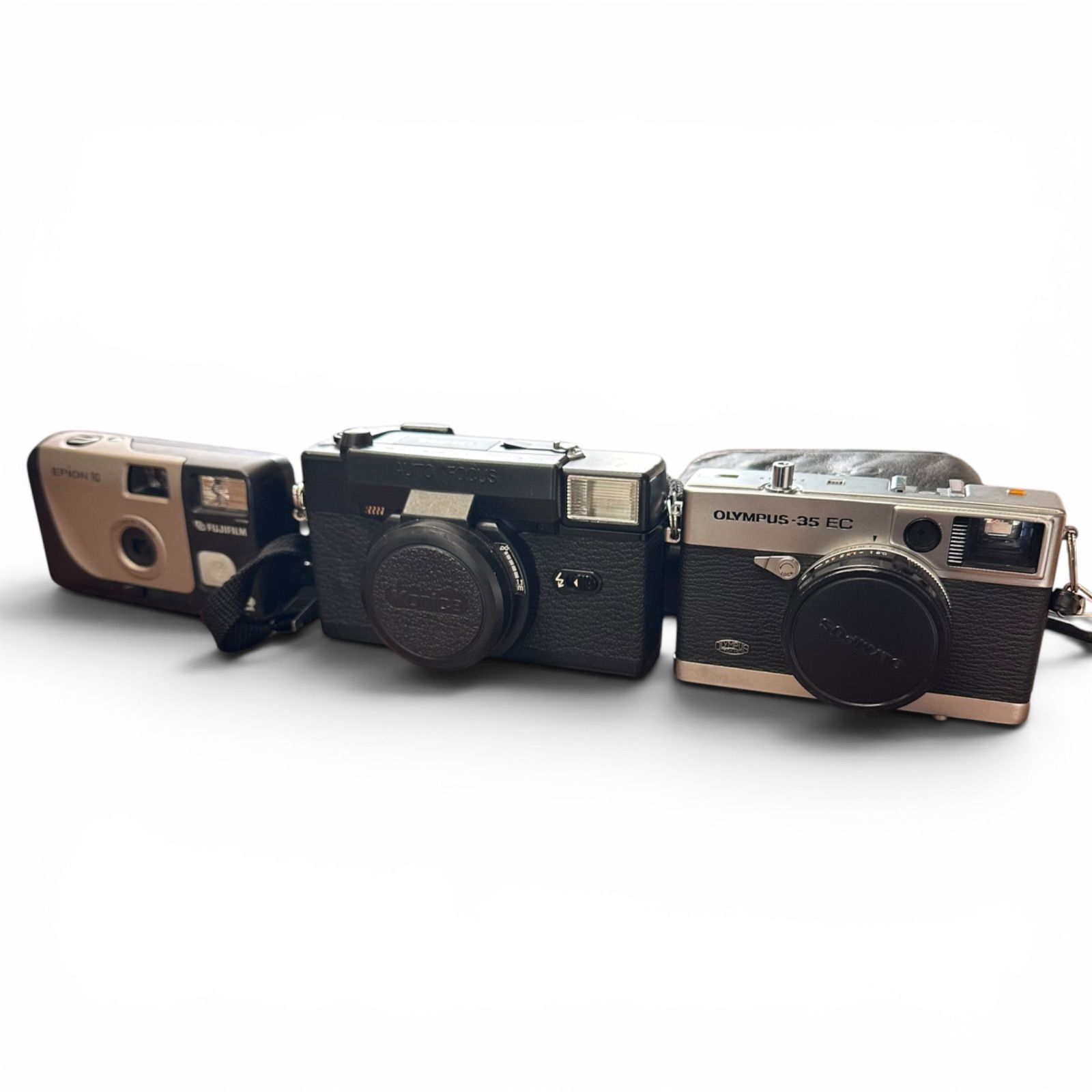 カメラ FUJIFILM、OLYMPUS、MINOLTAまとめ売りデジタルカメラ3点