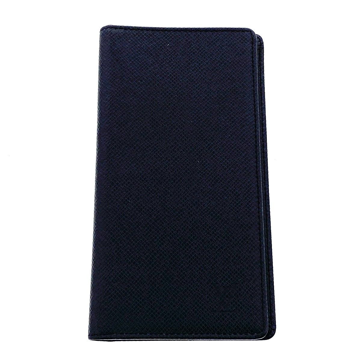 LOUIS VUITTON ルイ・ヴィトン パルトバルール カルト クレディ 長財布 M30392 メンズ タイガ ブラック 中古