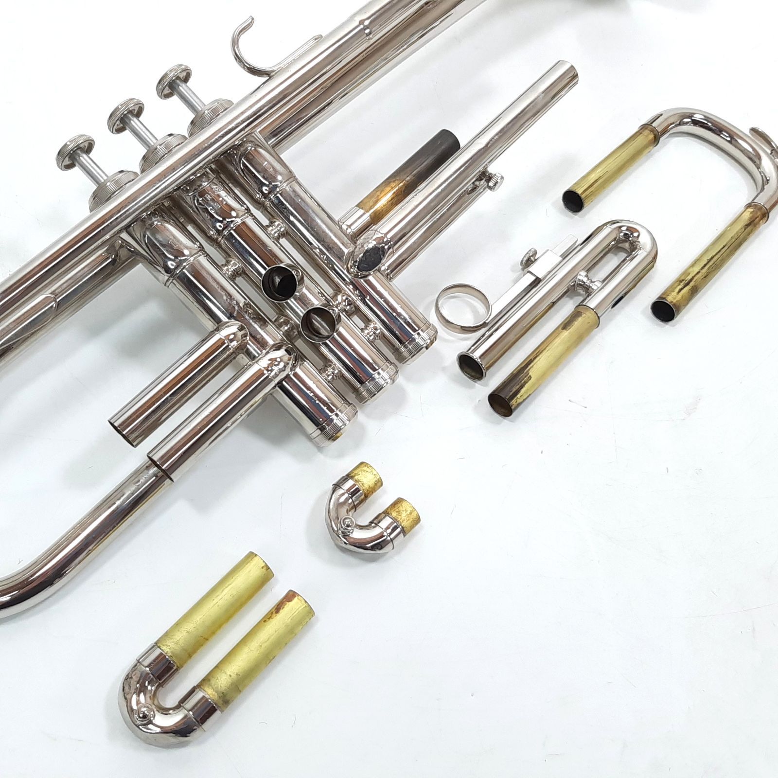 YAMAHA（ヤマハ）YTR-1320 B♭トランペット ニッケルメッキ 現状品 音