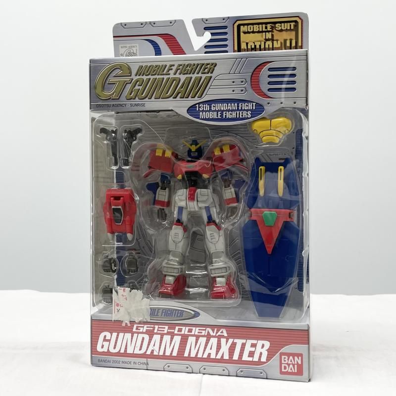 【中古】未開封 MS IN ACTION!! GF13-006NA ガンダムマックスター バンダイ 機動武闘伝Gガンダム モビルスーツ･イン･アクション[17]