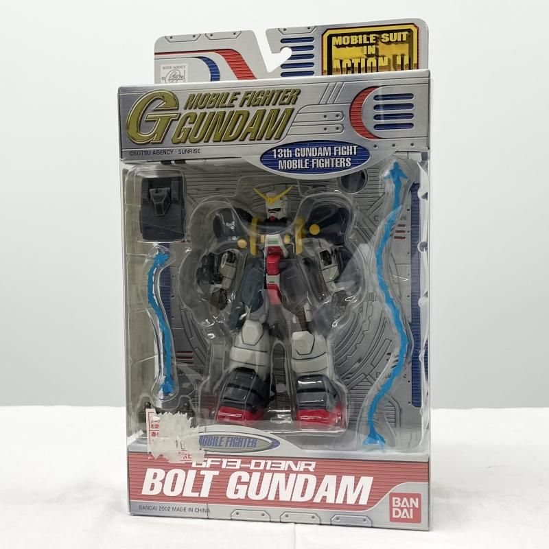 【中古】未開封 MS IN ACTION!! GF13-013NR ボルトガンダム バンダイ 機動武闘伝Gガンダム モビルスーツ･イン･アクション[17]