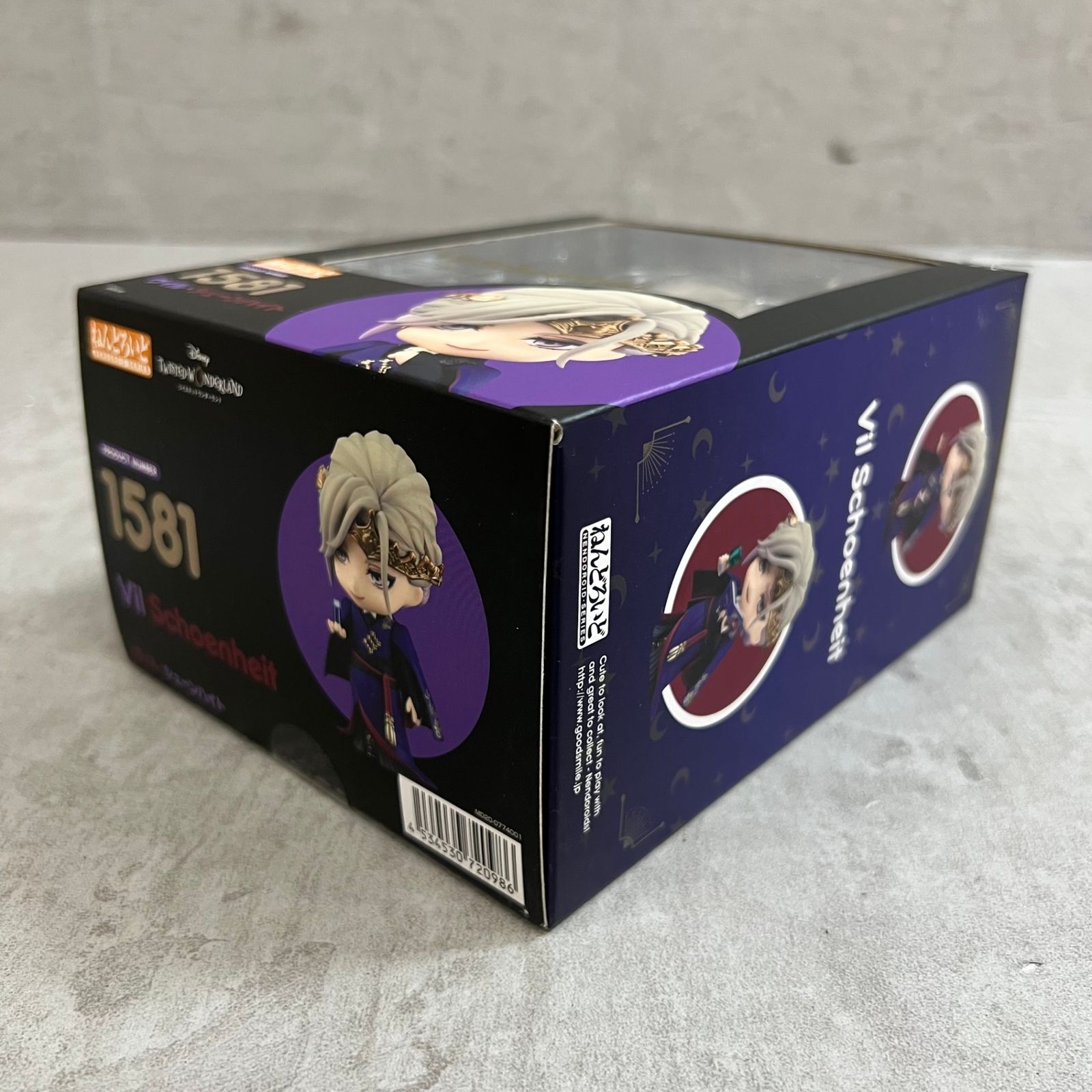 ディズニー　ツイステッドワンダーランド　ねんどろいど 1581＆缶バッチセット　ヴィル・シェーンハイト　ANIPLEX　DISNEY　Vil Schoenheit ディズニー ツイステッドワンダーランド ねんどろいど 1581＆缶バッチ