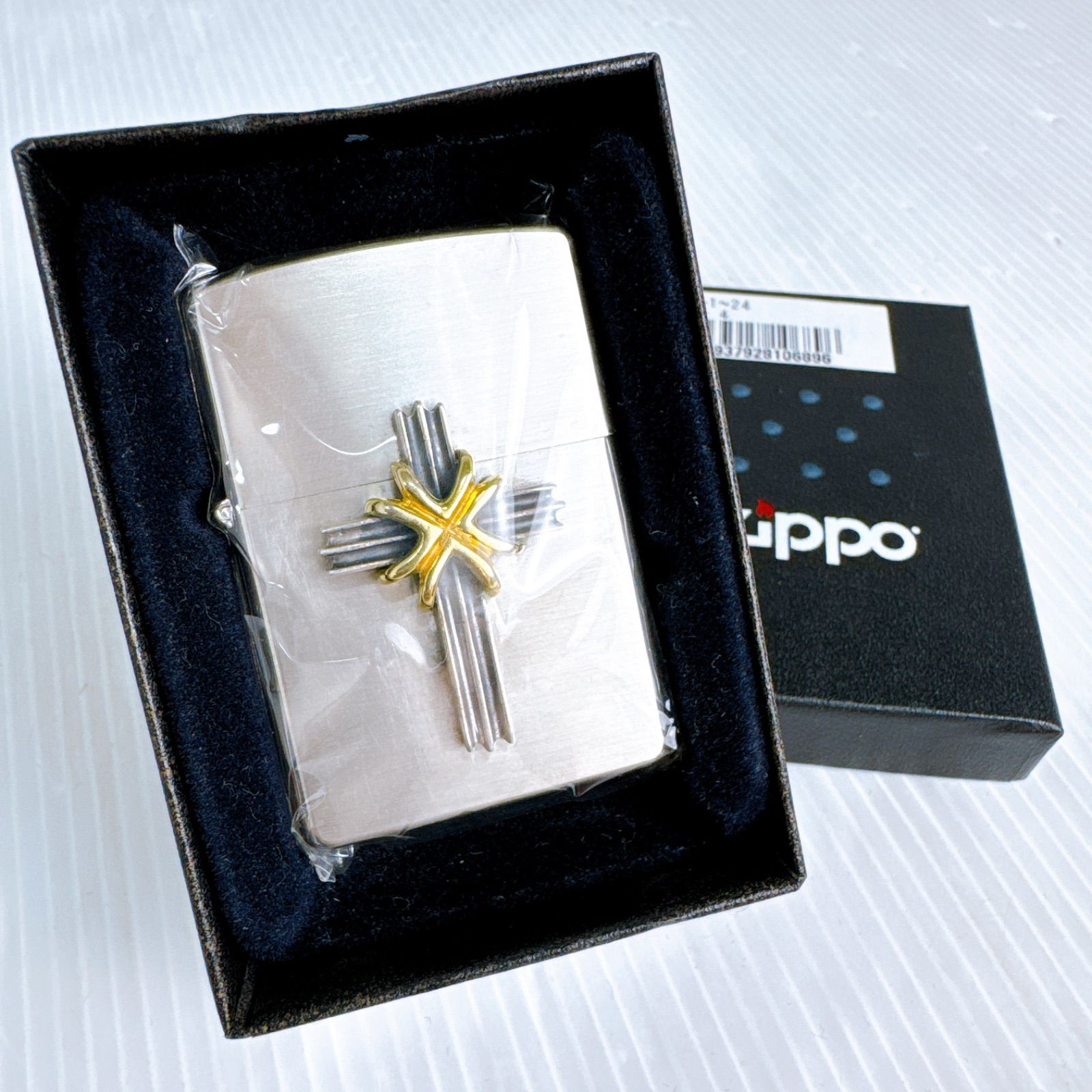 【新品未使用】ZIPPO ジッポ クロスモチーフ 十字架 キリスト オイルライター