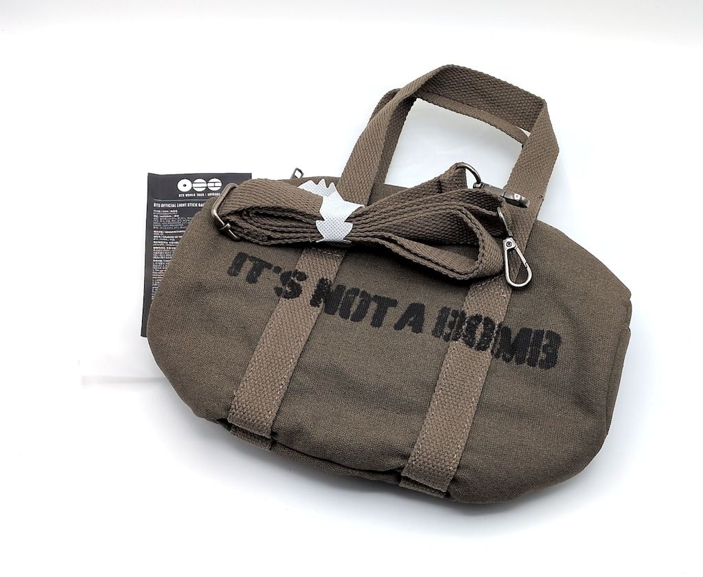BTS ARIRANG WORLD TOUR LIGHT STICK BAG
