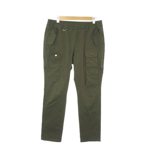 ソフネット SOPHNET. MULTI CARGO VENTILATION EASY PANT パンツ L 緑 カーキ 長ズボン カーゴポケット SOPH-189054 /AO22 ■GY03