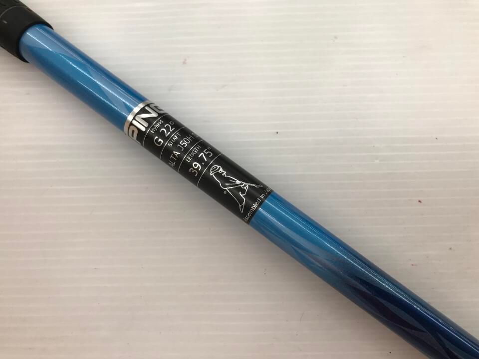 ピン G 22度 ALTA J50 SRフレックス ユーティリティ 中古【最短即日