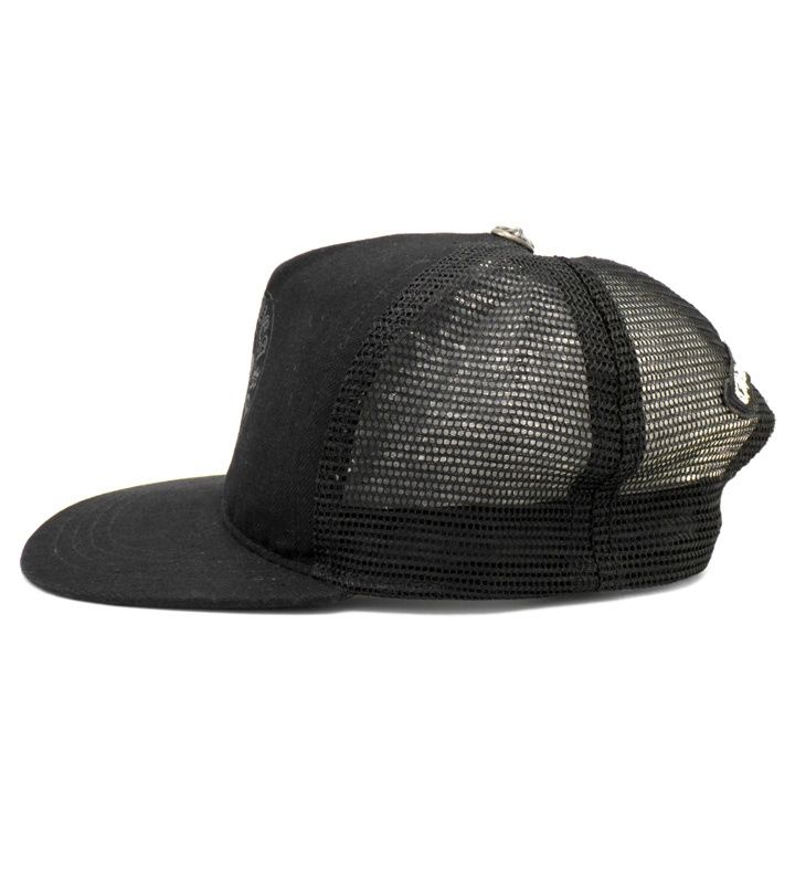クロムハーツ CHROME HEARTS 【 BS FLARE SCROLL LABEL CAP 】 デニム
