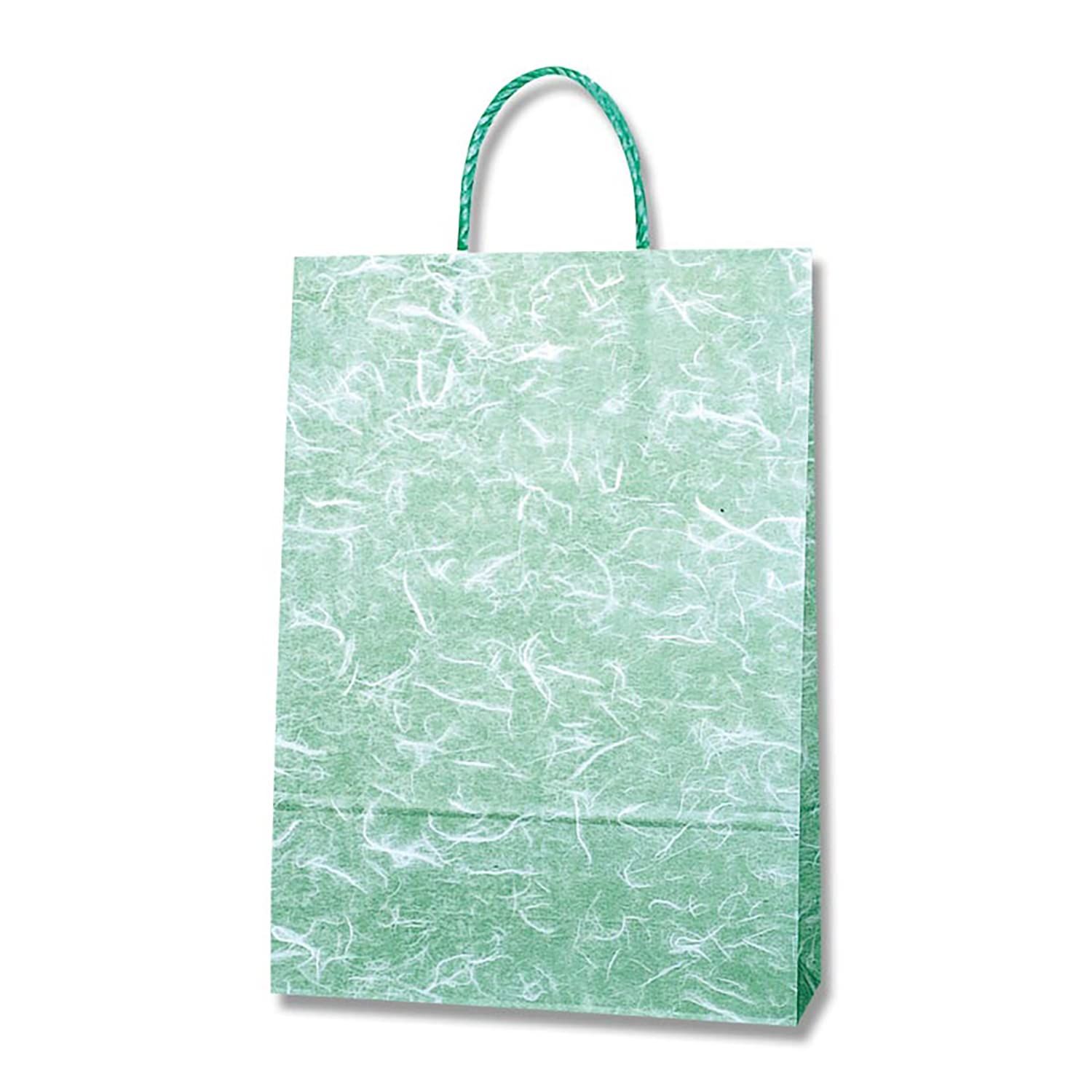 新品 【ケース販売】HEIKO 紙袋 スムースバッグ 2才 雲竜 緑 003157503 1ケース(25枚入×12袋 合計300枚)