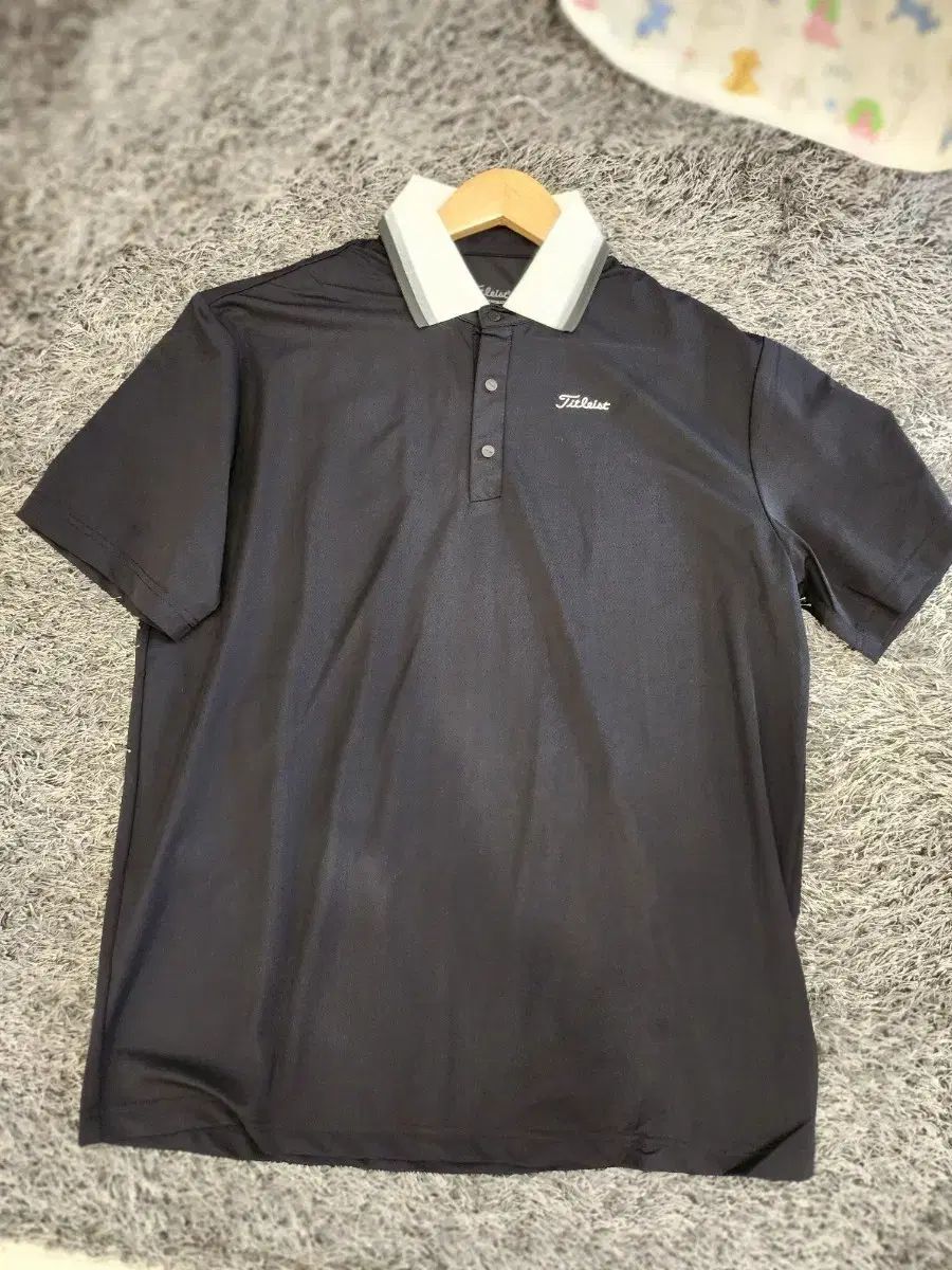 メンズゴルフ タイトリスト ゴルフ 半袖 ポロTシャツ ブラック