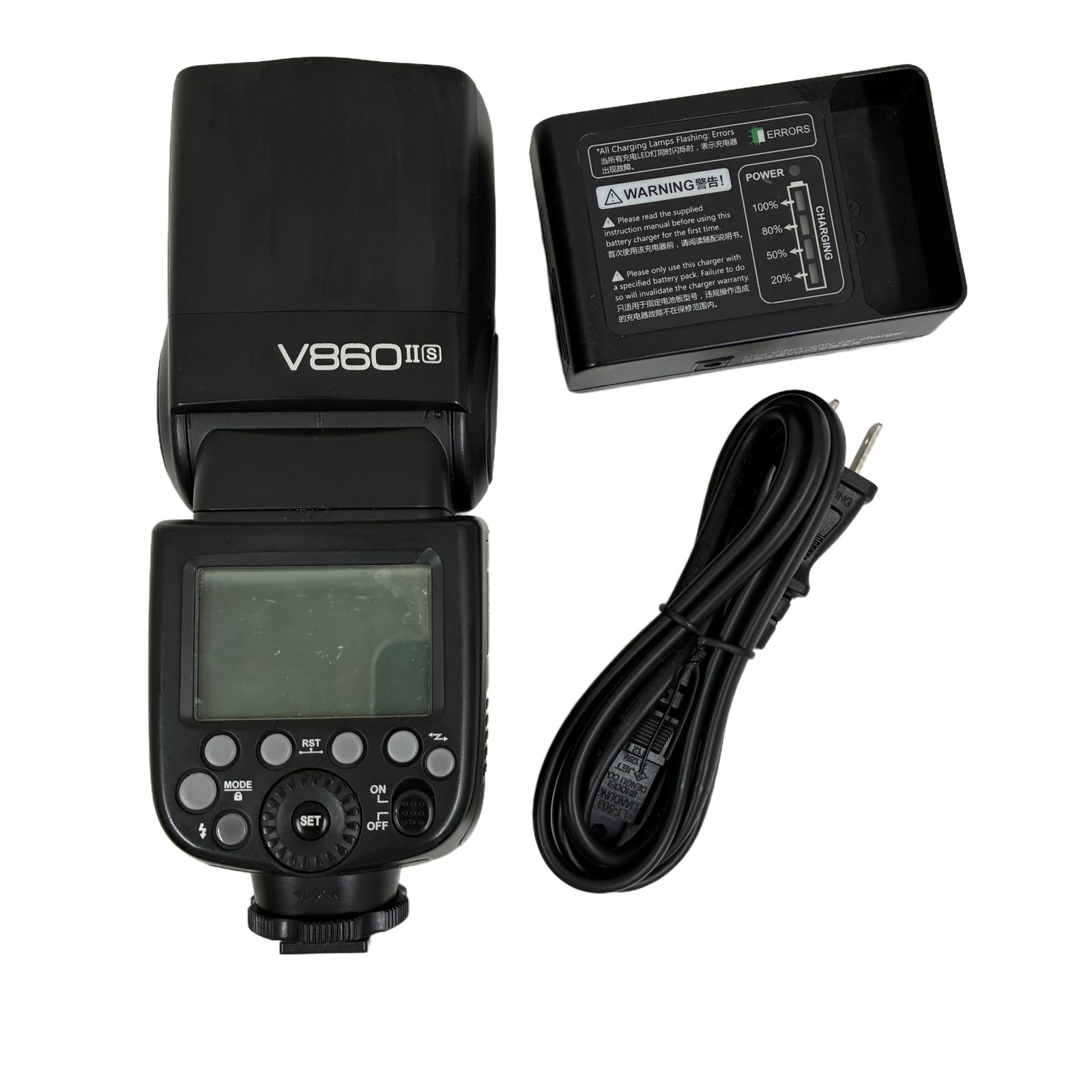 Godox ゴドックス V860II S ソニー用 ストロボ TTLスピードライト 訳あり 中古 T11268653
