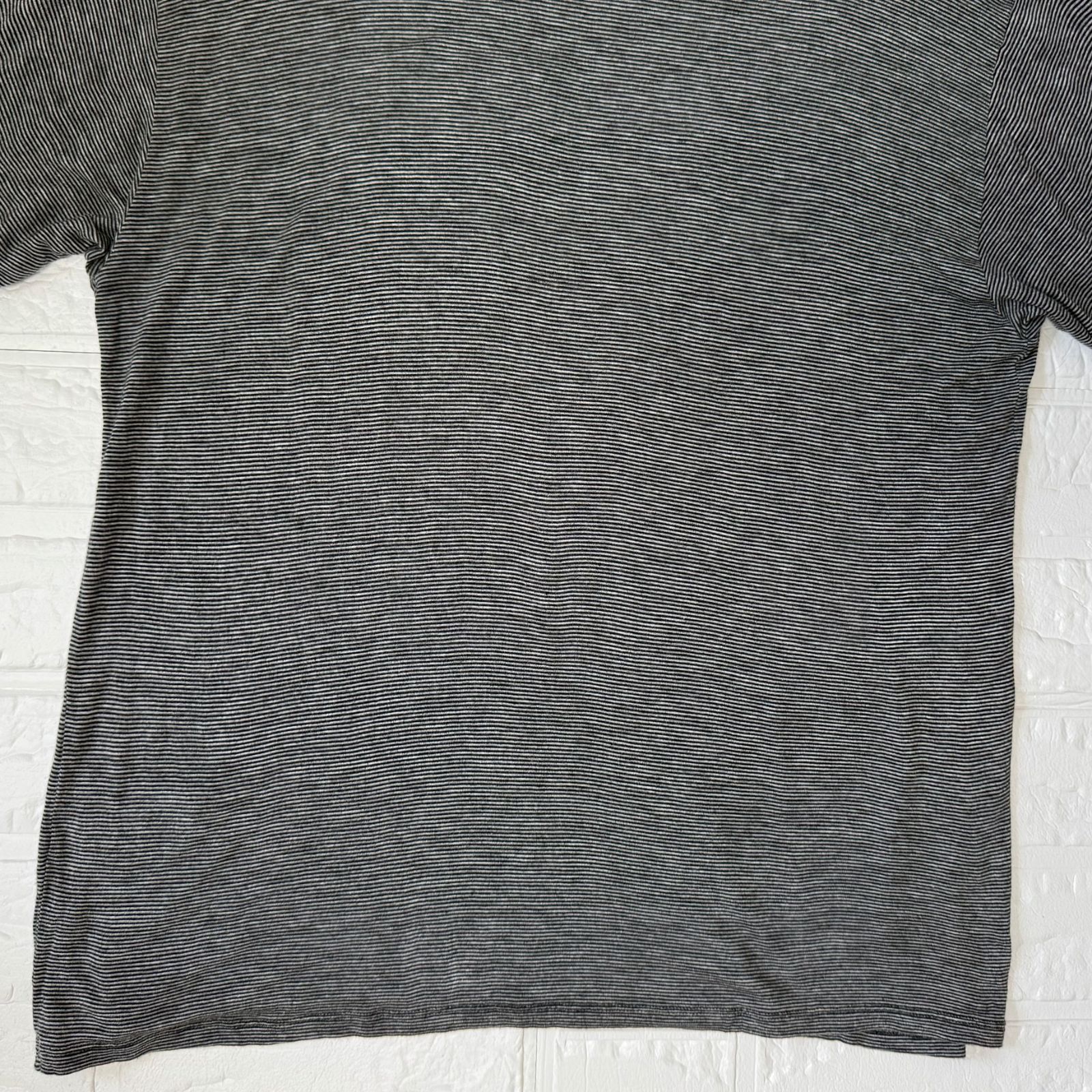 SAINT LAURENT PARIS エディ期 2013S/S ボーダー Tシャツ グレー 