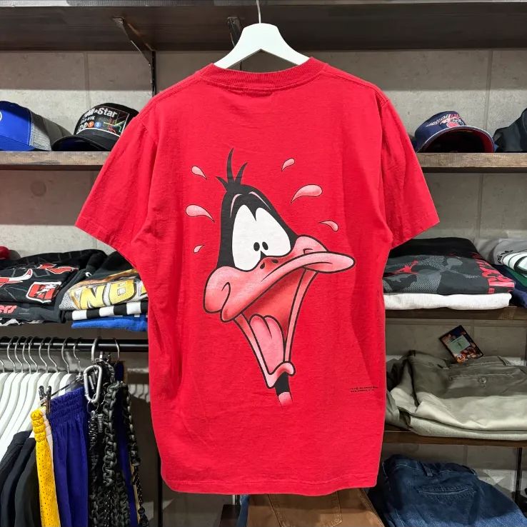 1995’s Warner Bros. “DAFFY WEAR” CK Parody Tee -Made in USA-