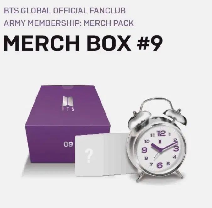 (未開封)BTS アミ メンバーシップ Merch Box #9