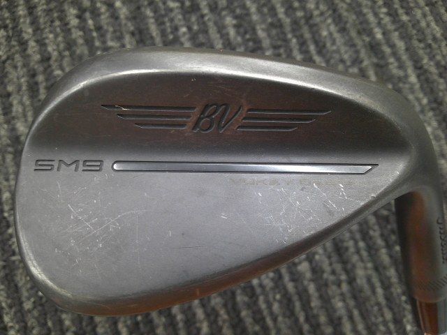 中古 ウェッジ タイトリスト ボーケイSM9ジェットブラック56-10S/BV105(JP)/S/56[3016]■博多