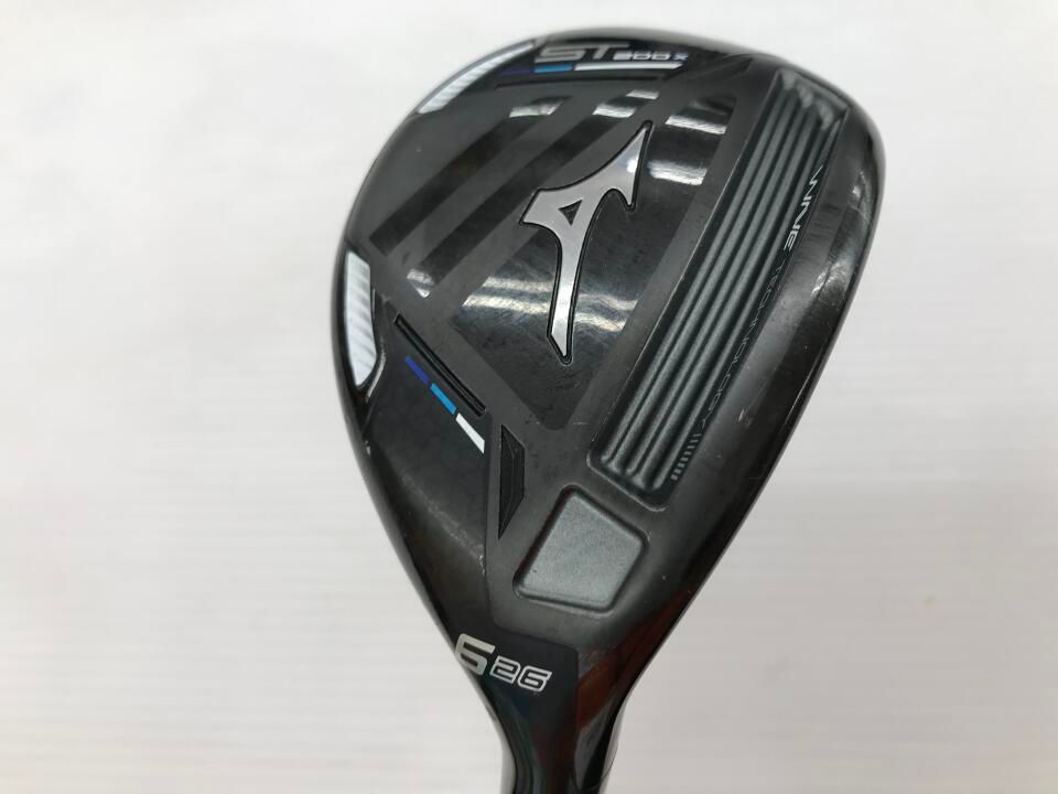 ミズノ　ST200X　26度　PLATINUM MFUSION U　Rフレックス　ユーティリティ　中古【最短即日発送】 11,032円