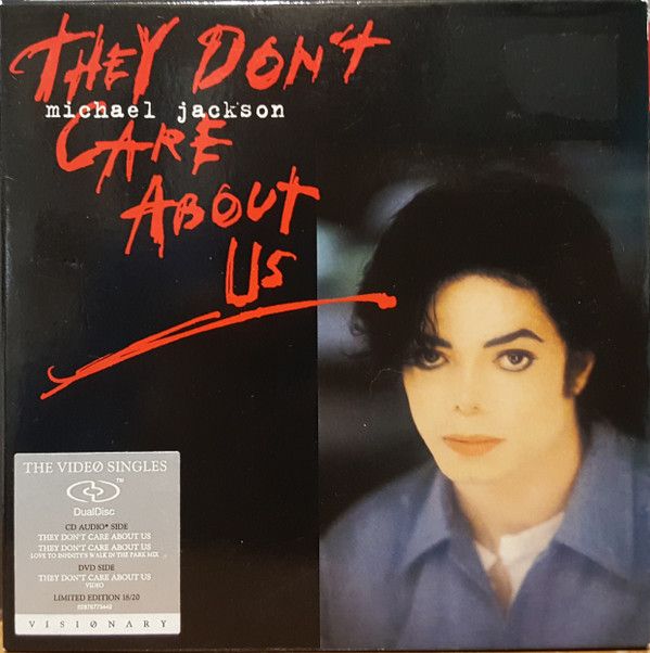 CD Michael Jackson They Dont Care About Us 82876773452 EPIC 紙