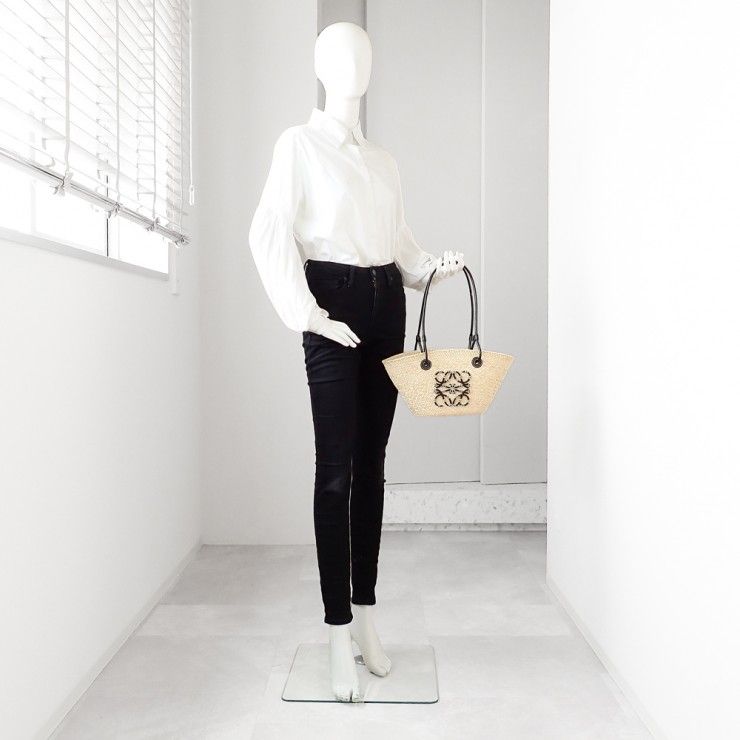 未使用品 LOEWE ロエベ アナグラム バスケットバッグ スモール