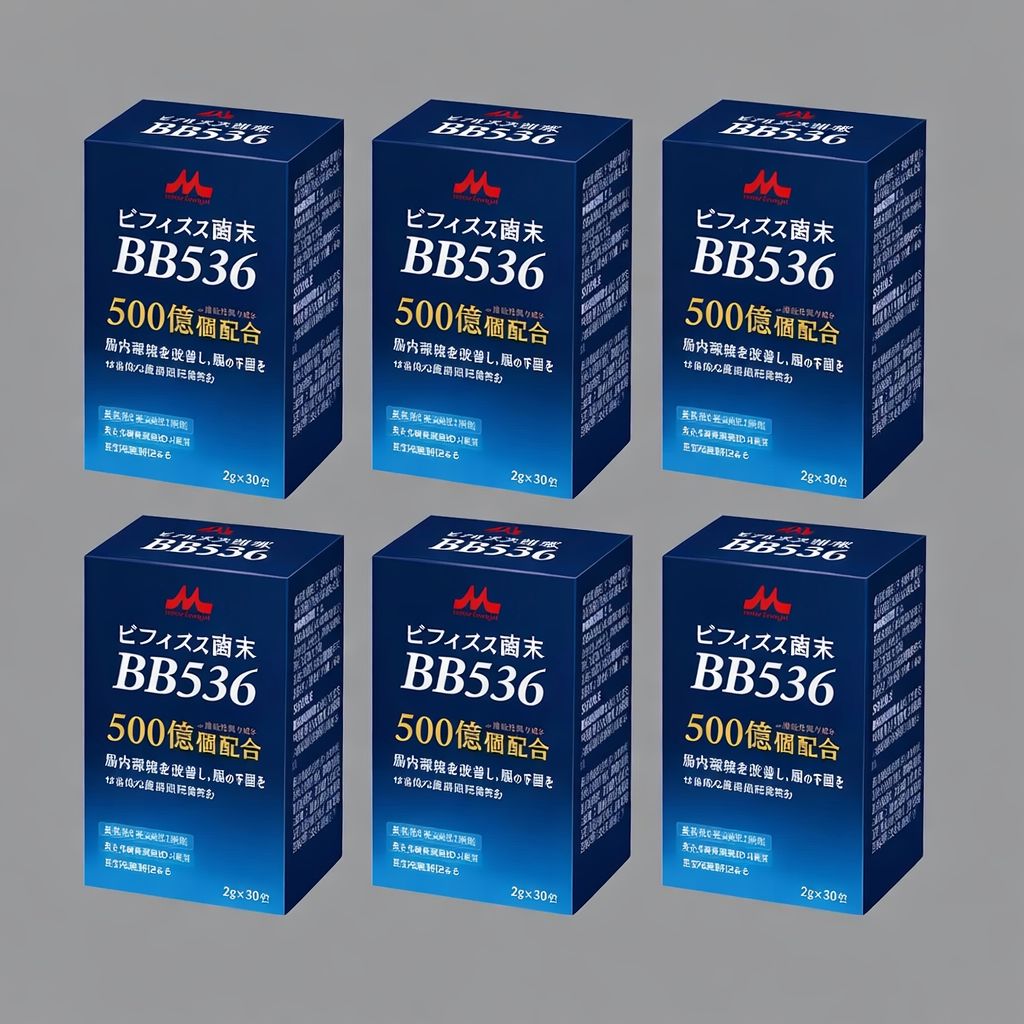 森永乳業クリニコ ビフィズス菌末BB536（2g×30本）×6箱セット【機能性表示食品】健康 サプリメント 18,921円