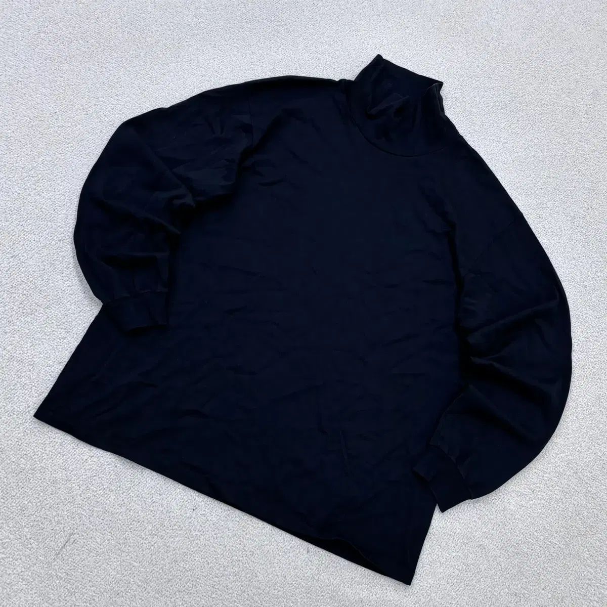004 オーラリー メンズ タートルネック 長袖 Tシャツ 0528Y