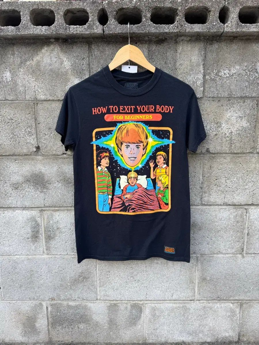 ヴィンテージ STEUED RHODES プリンティング 半袖 Tシャツ S